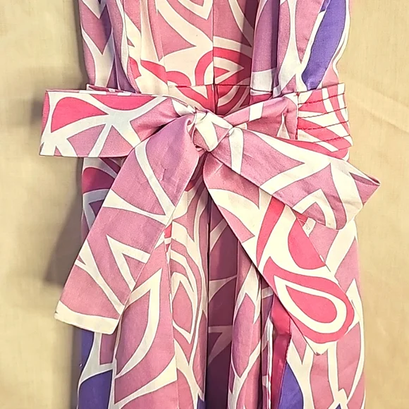 Muse women Floral dress, Size 4, Color: Pink, purple, white, lavender - Picture 7 of 9